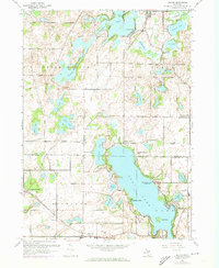 Delton 1961 topographic map thumbnail
