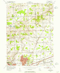 Denton 1953 topographic map thumbnail