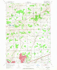 Denton 1953 topographic map preview