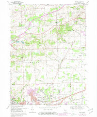 Denton 1969 topographic map preview
