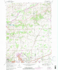 Denton 1969 topographic map preview