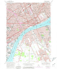 Detroit 1968 topographic map thumbnail