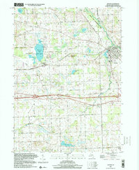 Dexter 1996 topographic map thumbnail