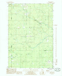 Diffin 1985 topographic map thumbnail