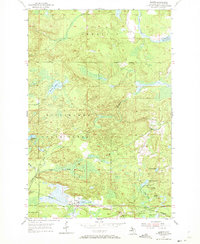 Diorite 1955 topographic map thumbnail