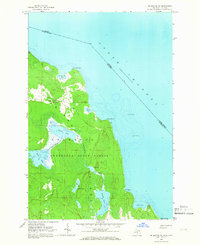 Drummond SE 1964 topographic map thumbnail