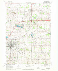 Durand 1969 topographic map thumbnail