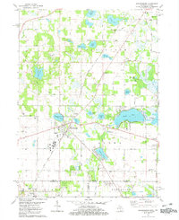 Edwardsburg 1981 topographic map thumbnail