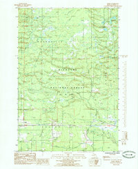 Ensign 1985 topographic map preview