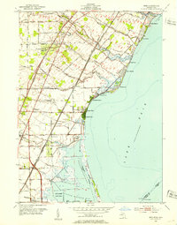Erie 1952 topographic map thumbnail
