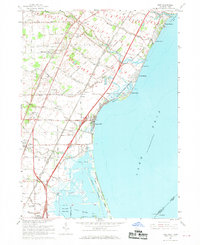 Erie 1967 topographic map thumbnail