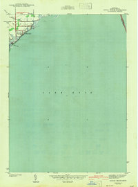 Estral Beach 1942 topographic map thumbnail