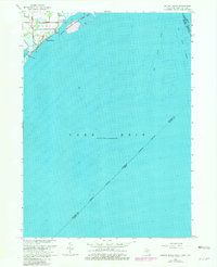 Estral Beach 1967 topographic map thumbnail