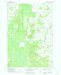 Evans Creek 1972 topographic map thumbnail