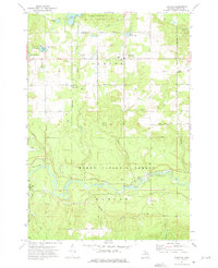 Fairview 1972 topographic map thumbnail