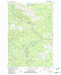 Faithorn 1982 topographic map thumbnail