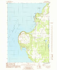 Fayette 1985 topographic map thumbnail