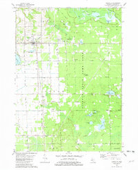 Fennville 1981 topographic map thumbnail