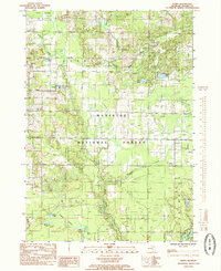 Ferry 1985 topographic map preview