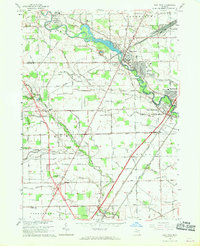 Flat Rock 1967 topographic map thumbnail