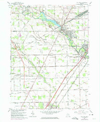 Flat Rock 1967 topographic map thumbnail