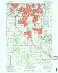 Flint South 1969 topographic map thumbnail