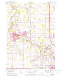 Flushing 1975 topographic map thumbnail