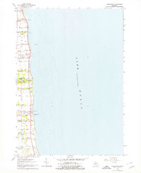 Forestville 1963 topographic map thumbnail