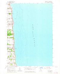Forestville 1963 topographic map thumbnail