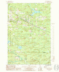 Foster City 1986 topographic map thumbnail