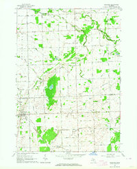 Gagetown 1963 topographic map thumbnail