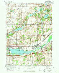Galesburg 1961 topographic map thumbnail