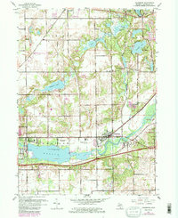 Galesburg 1961 topographic map thumbnail
