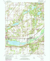 Galesburg 1961 topographic map thumbnail