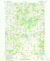 Galien 1971 topographic map thumbnail