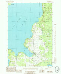 Garden 1985 topographic map thumbnail