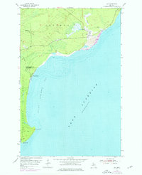 Gay 1954 topographic map thumbnail