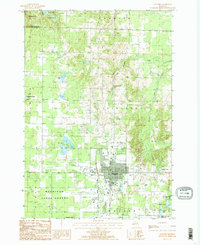 Gaylord 1986 topographic map thumbnail