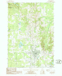 Gaylord 1986 topographic map thumbnail