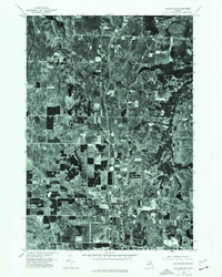Gaylord SW topographic map thumbnail
