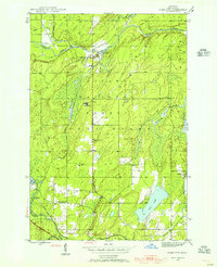 Gibbs City 1945 topographic map thumbnail