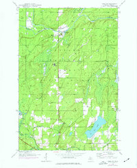Gibbs City 1945 topographic map thumbnail