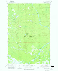 Gimlet Creek 1973 topographic map thumbnail