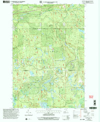Glitter Lake 1999 topographic map thumbnail