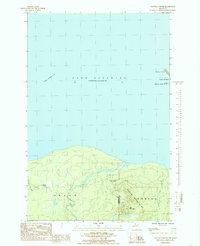Glovers Corner 1984 topographic map thumbnail