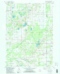 Gobles East 1981 topographic map thumbnail