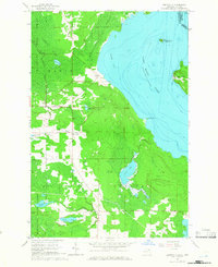 Goetzville 1964 topographic map thumbnail