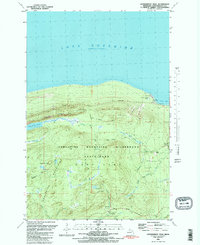 Government Peak 1981 topographic map thumbnail