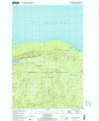 Government Peak 1998 topographic map thumbnail