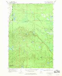 Grand Marais SE 1968 topographic map thumbnail